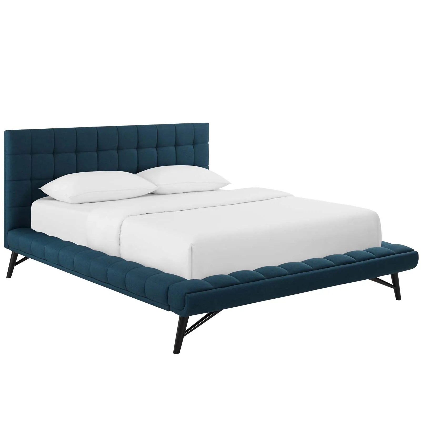 Julia Tufted Platform Bed