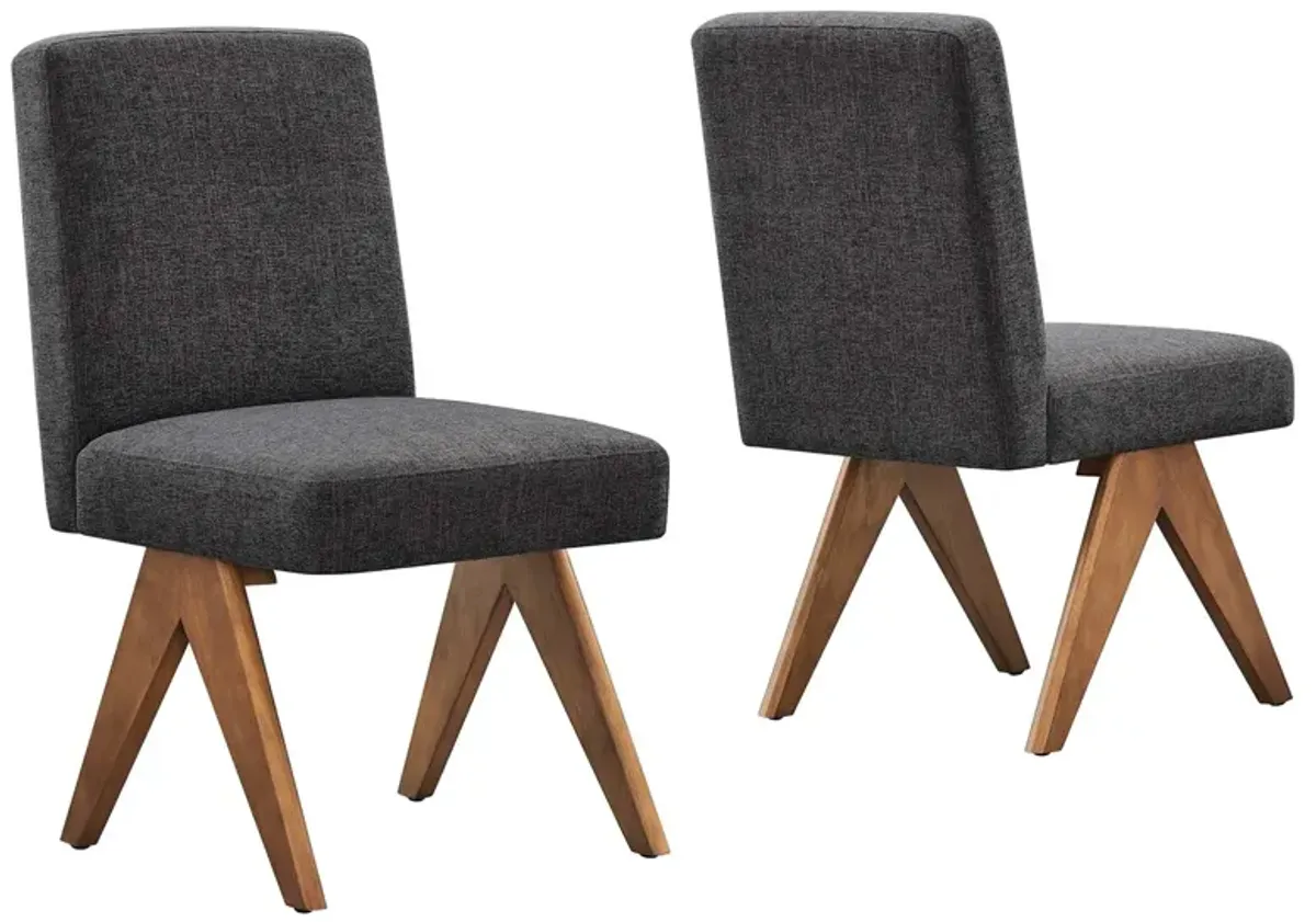 Lyra Fabric Dining Room Side Chair - Set of 2