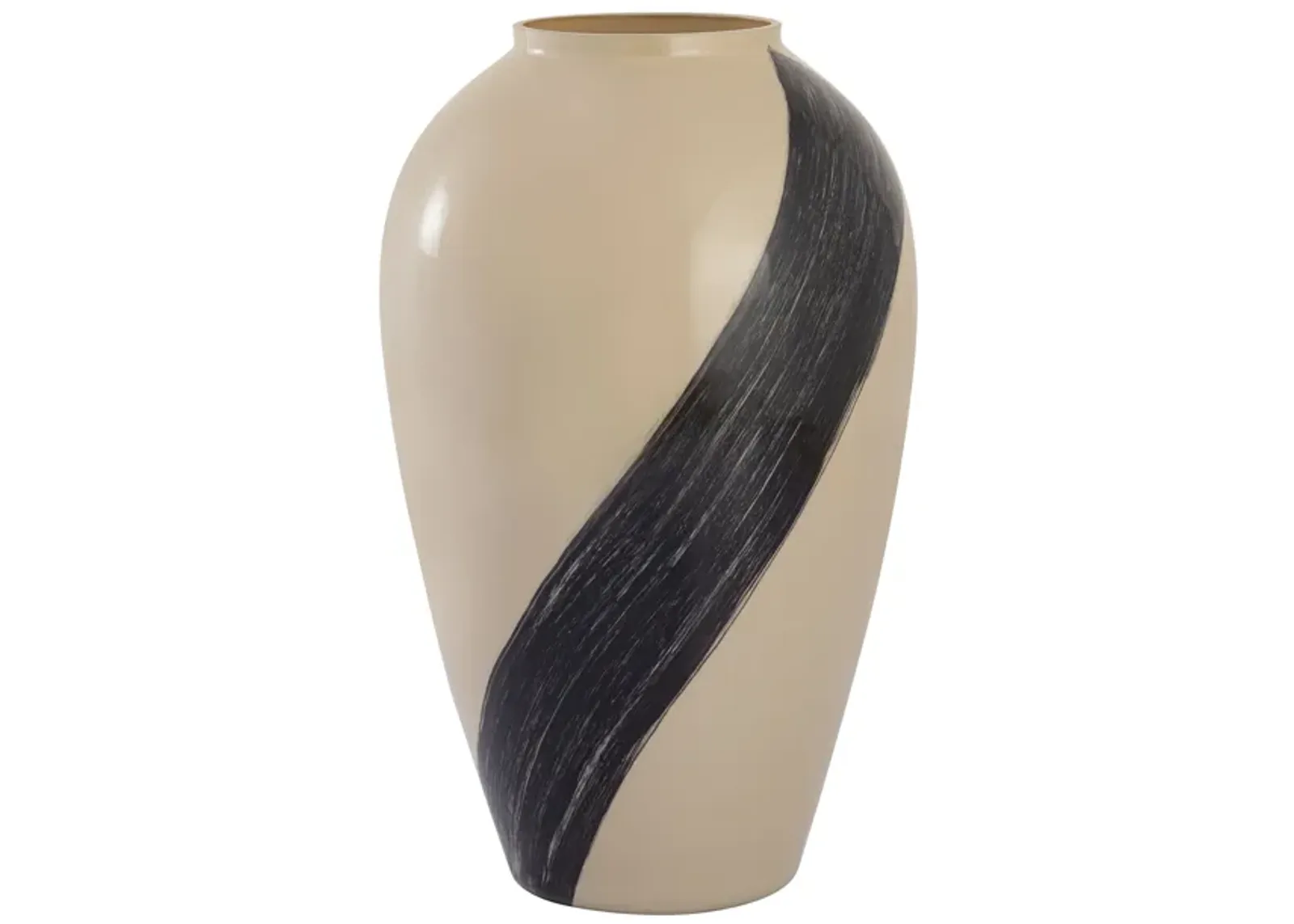 Brushstroke Vase - Large Cream