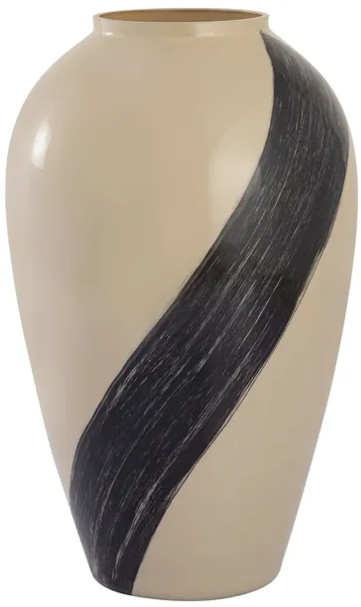 Brushstroke Vase - Large Cream