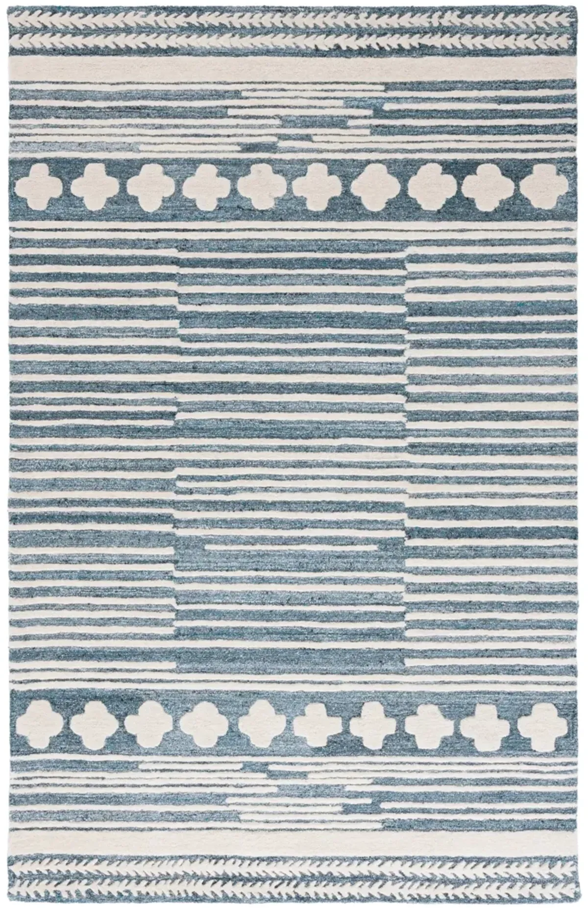 ABSTRACT 559 GREY  4' x 6' Small Rectangle Rug