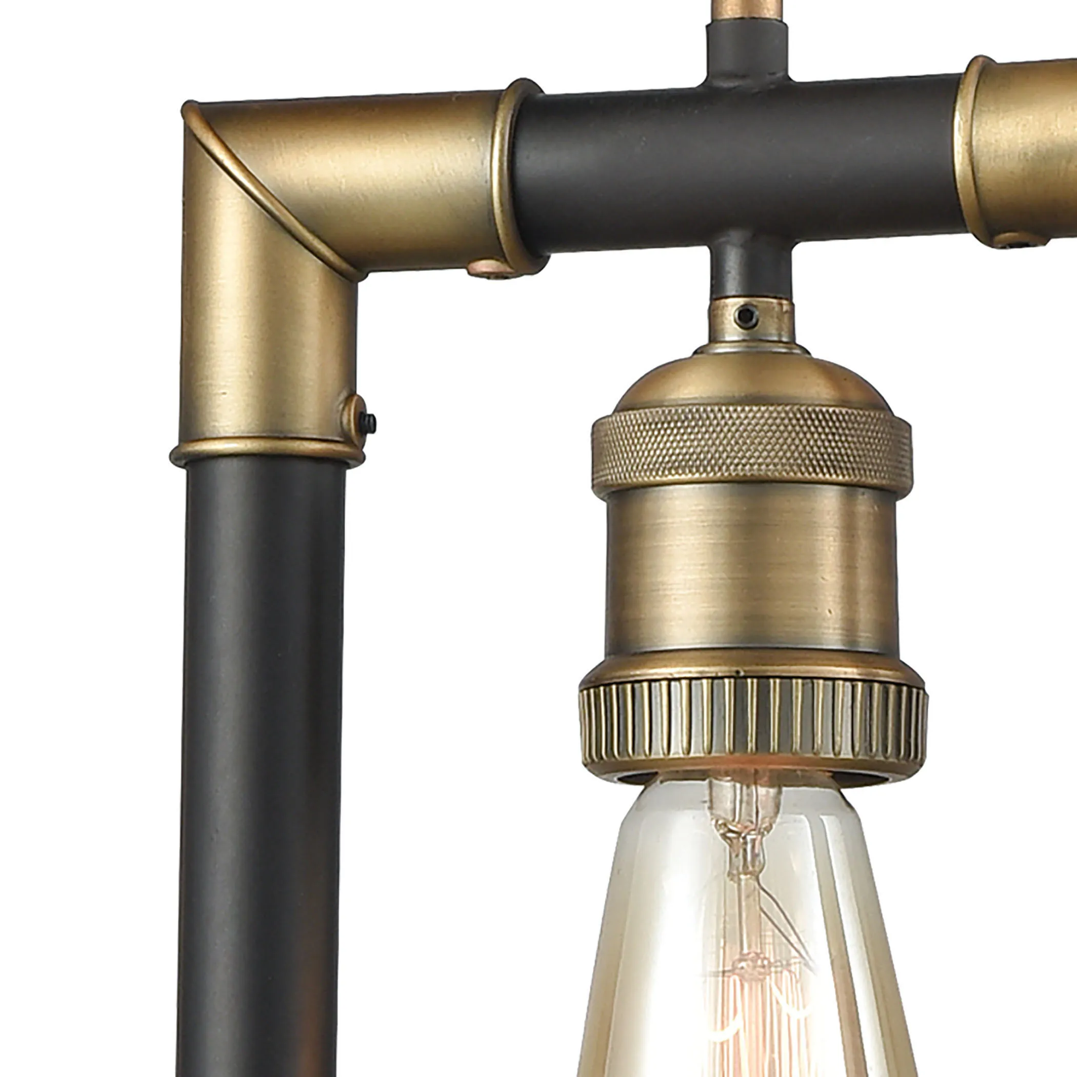 Lisbon 8" Wide 1-Light Mini Pendant - Classic Brass