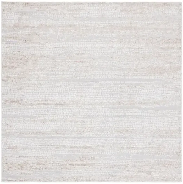 HANNA 108 Grey  6'-7' X 6'-7' Square Square Rug