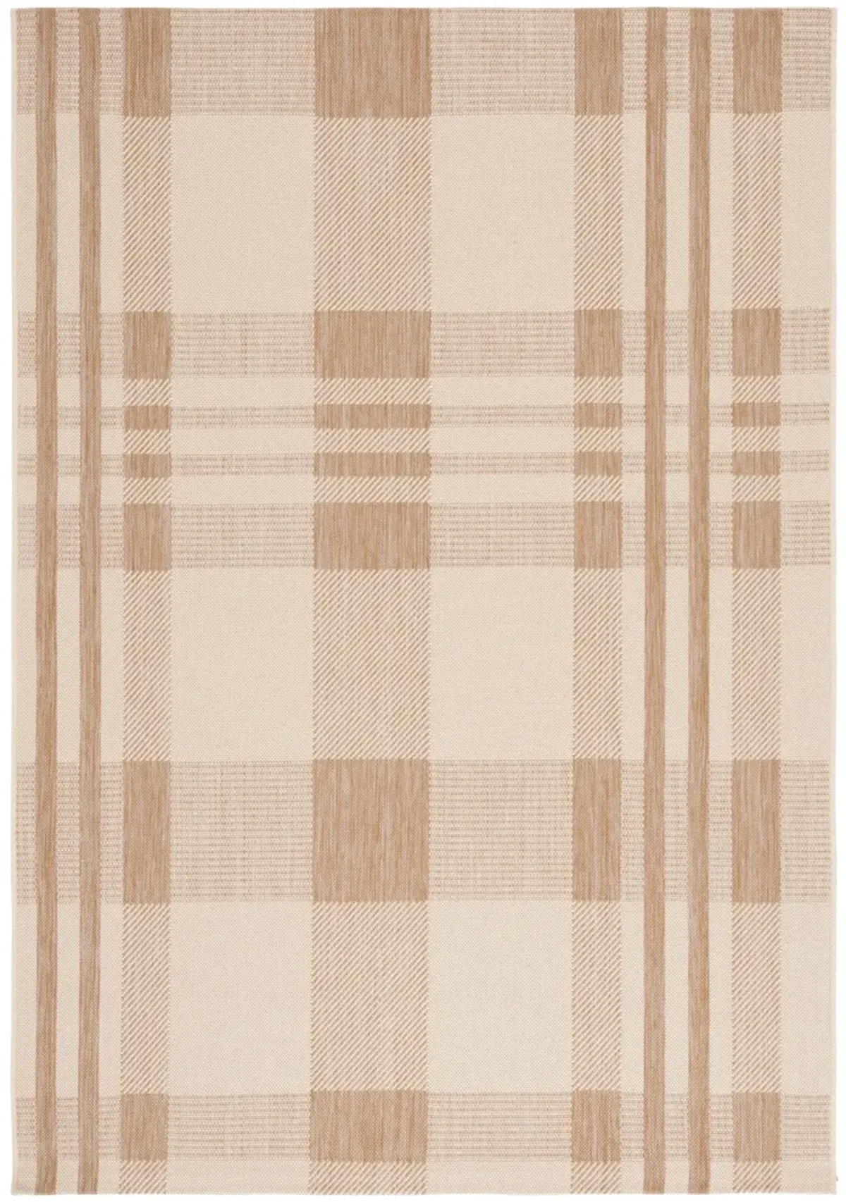 COURTYARD 6201 NATURAL  9' x 12' Large Rectangle Rug