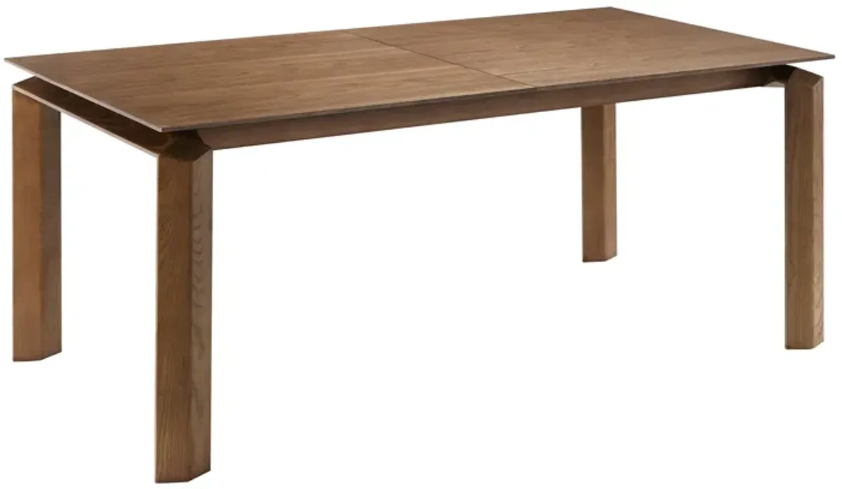 Treviso Mid-Century Extension Dining Table 