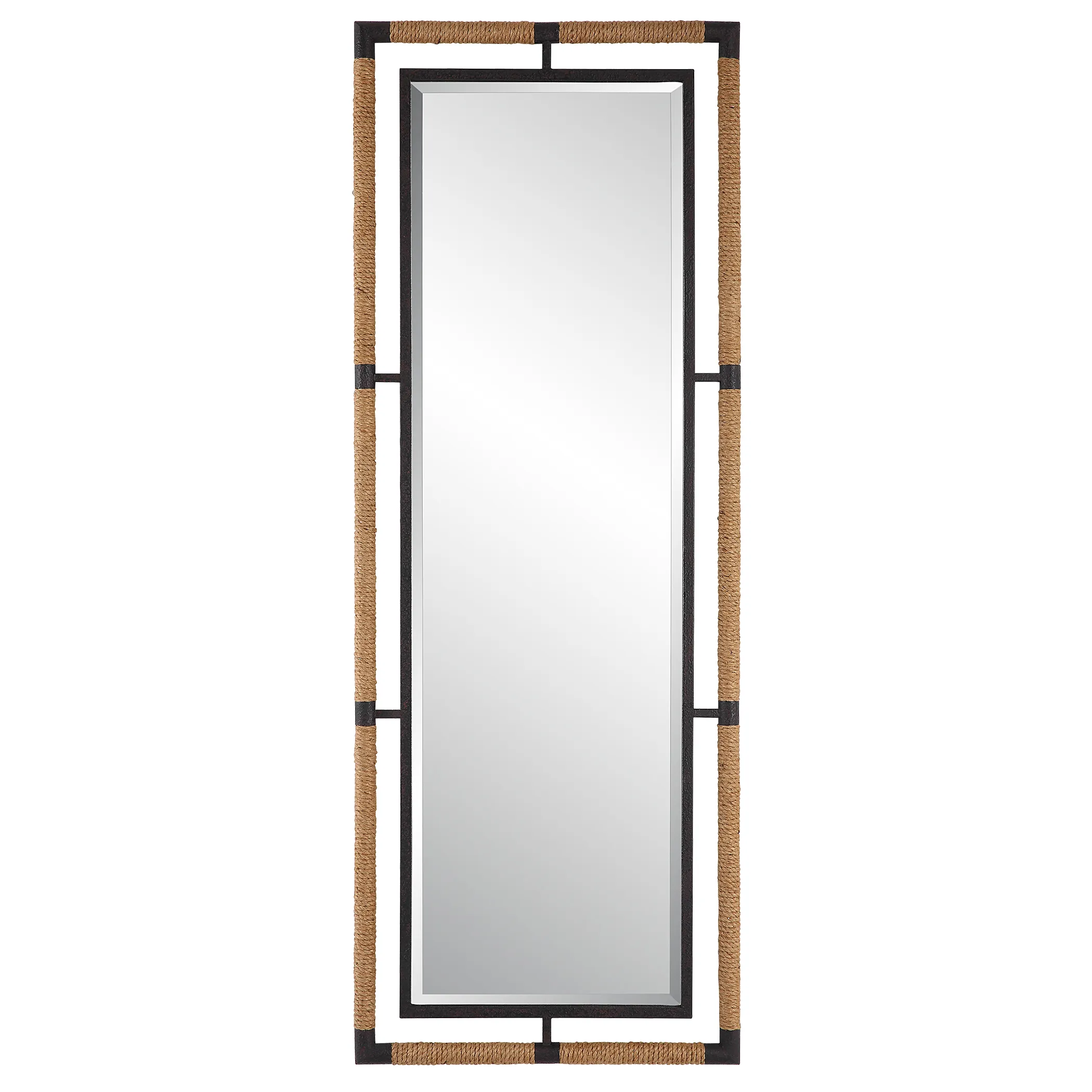 Melville Iron & Rope Tall Mirror