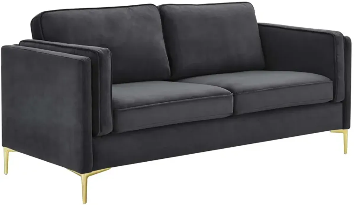 Kaiya Performance Velvet Sofa