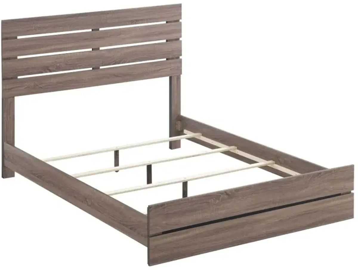 Abbie Queen Panel Bed Barrel Oak