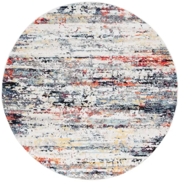 ADIRONDACK 290 IVORY  6' x 6' Round Round Rug