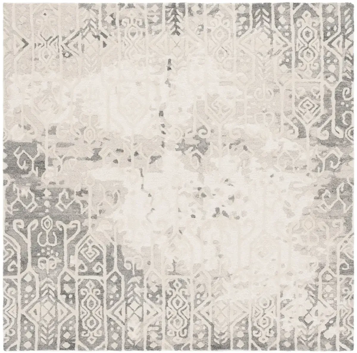 EBONY Hand Tufted 6' x 6' Square area rug
