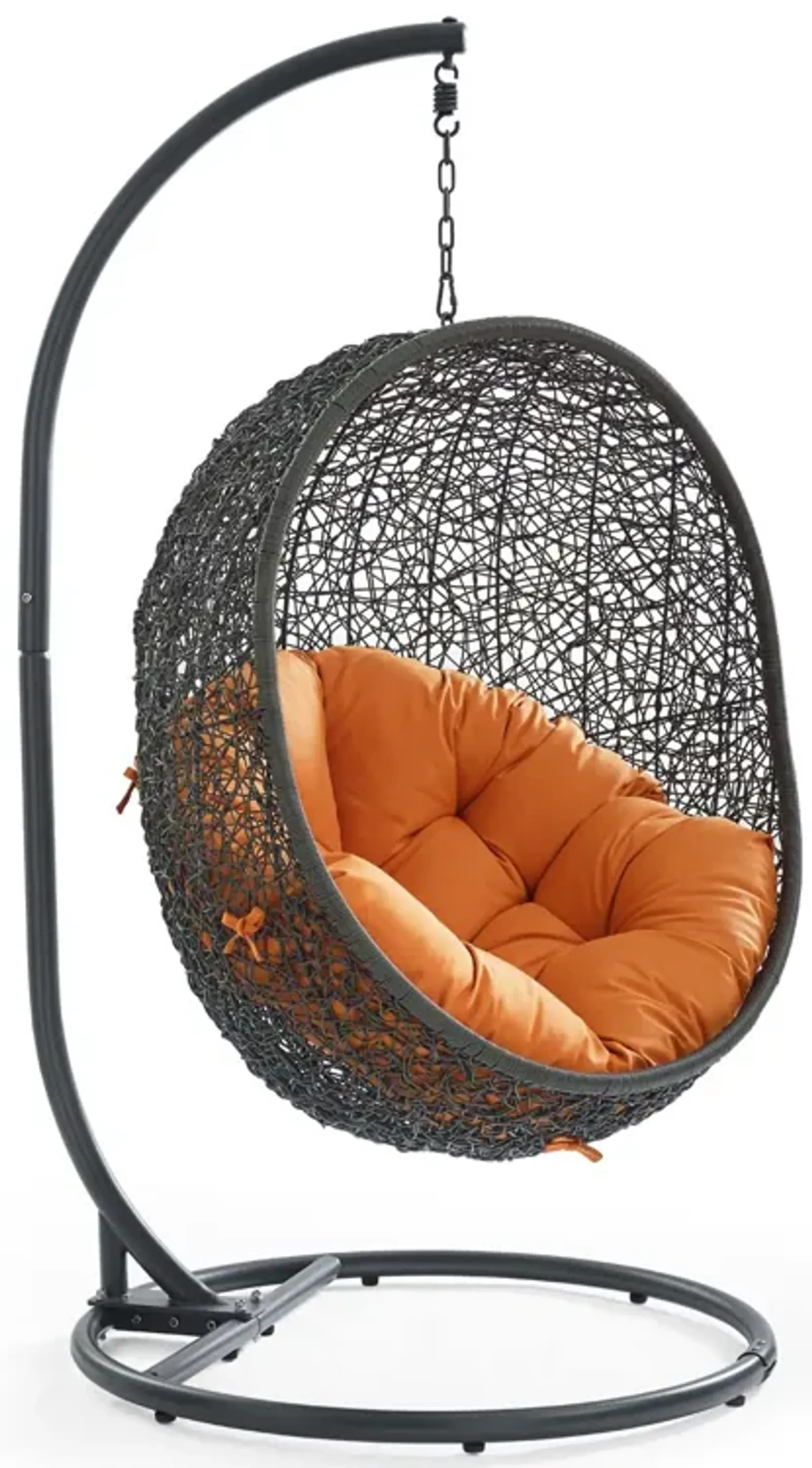 Hide Outdoor Patio Swing Chair With Stand