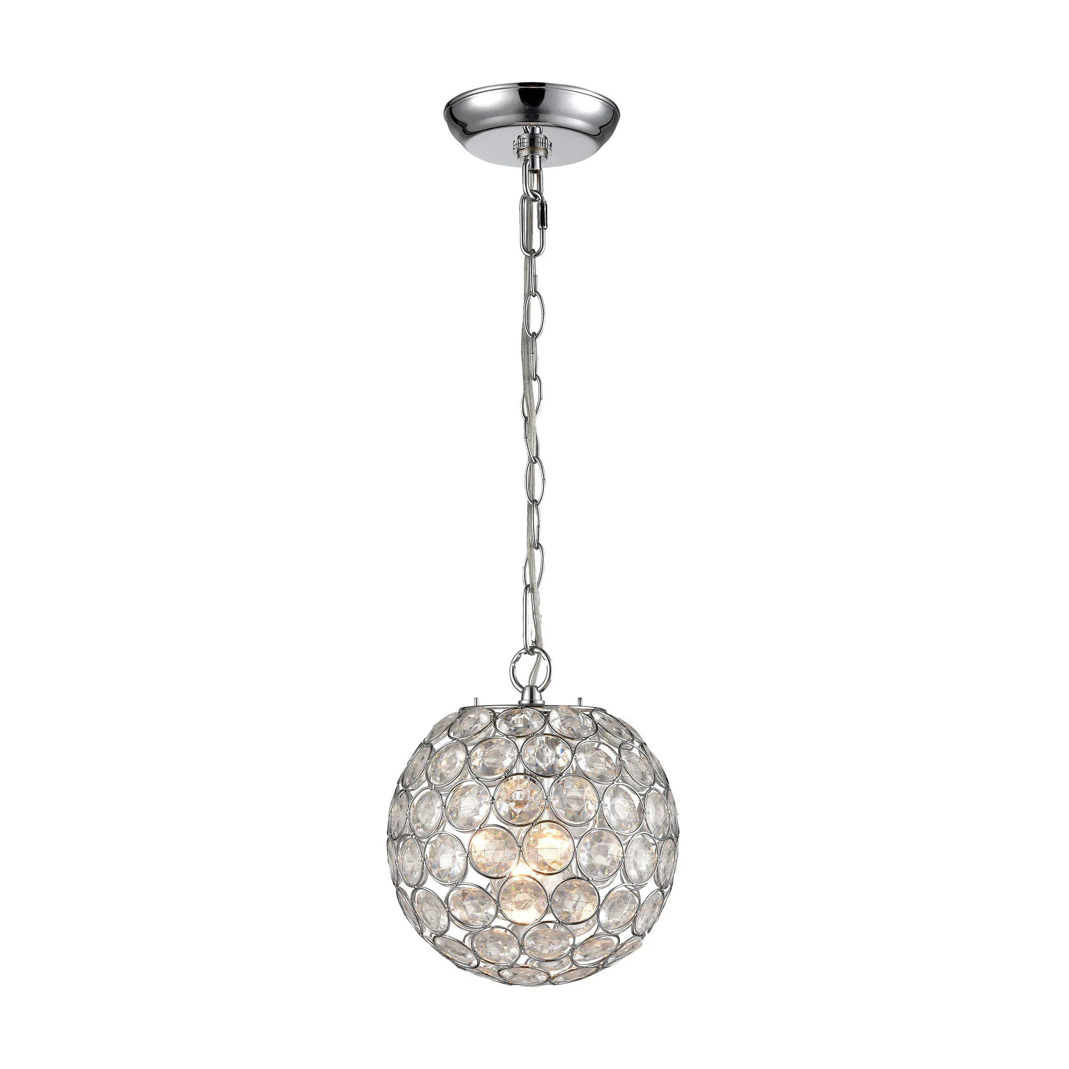 Luminary 8" Wide 1-Light Mini Pendant - Clear