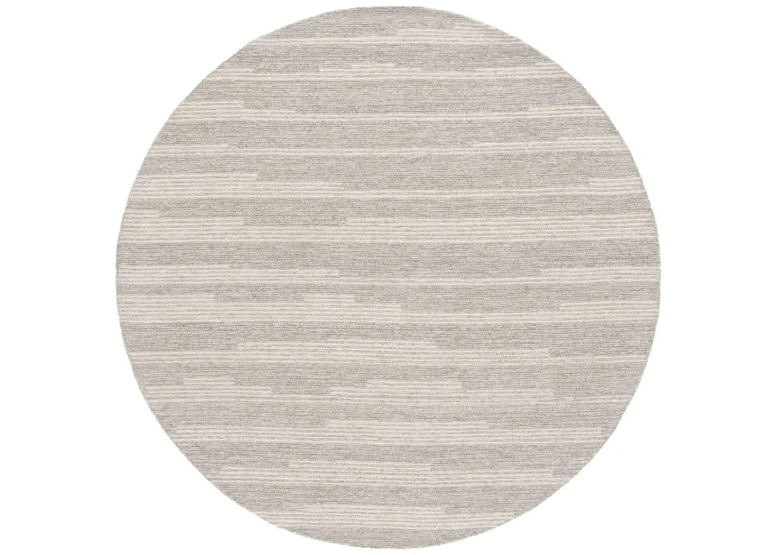 EBONY 526 GREY  6' x 6' Round Round Rug