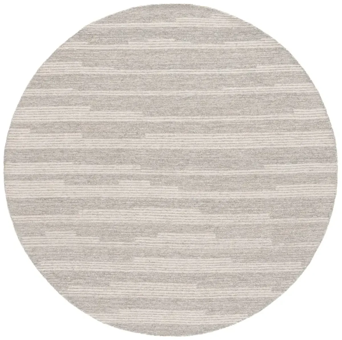 EBONY 526 GREY  6' x 6' Round Round Rug