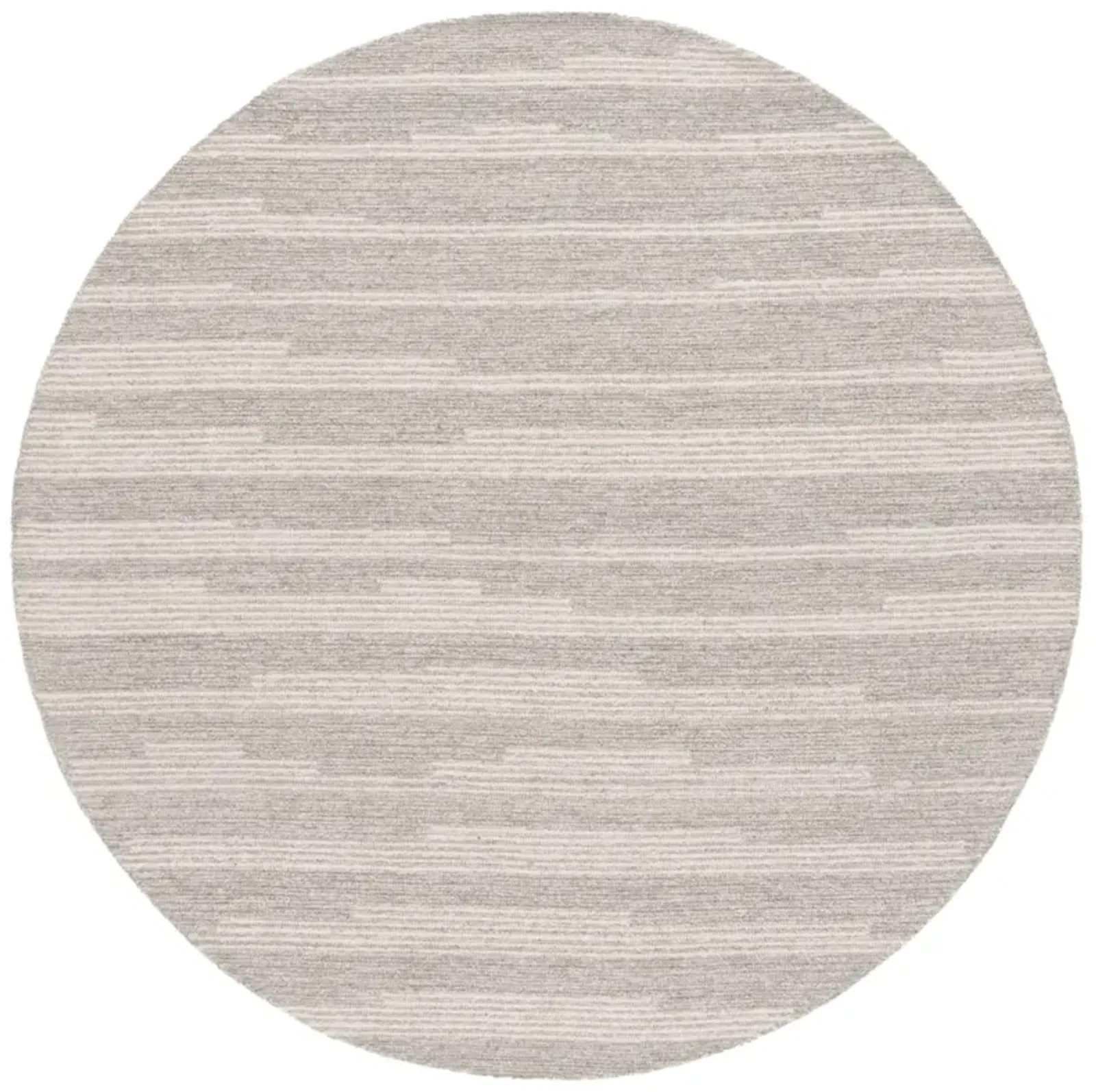 EBONY 526 GREY  6' x 6' Round Round Rug