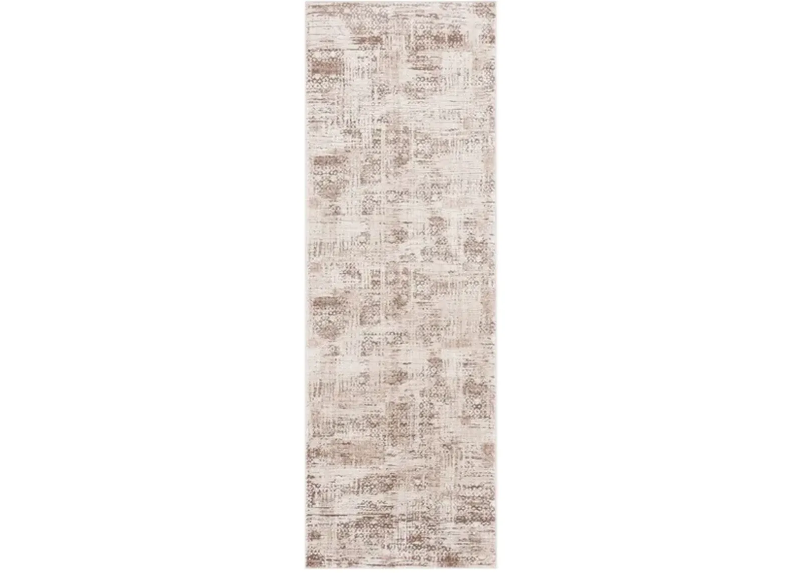 WHISPER 812 Beige 2'-6' X 8' Runner Rug