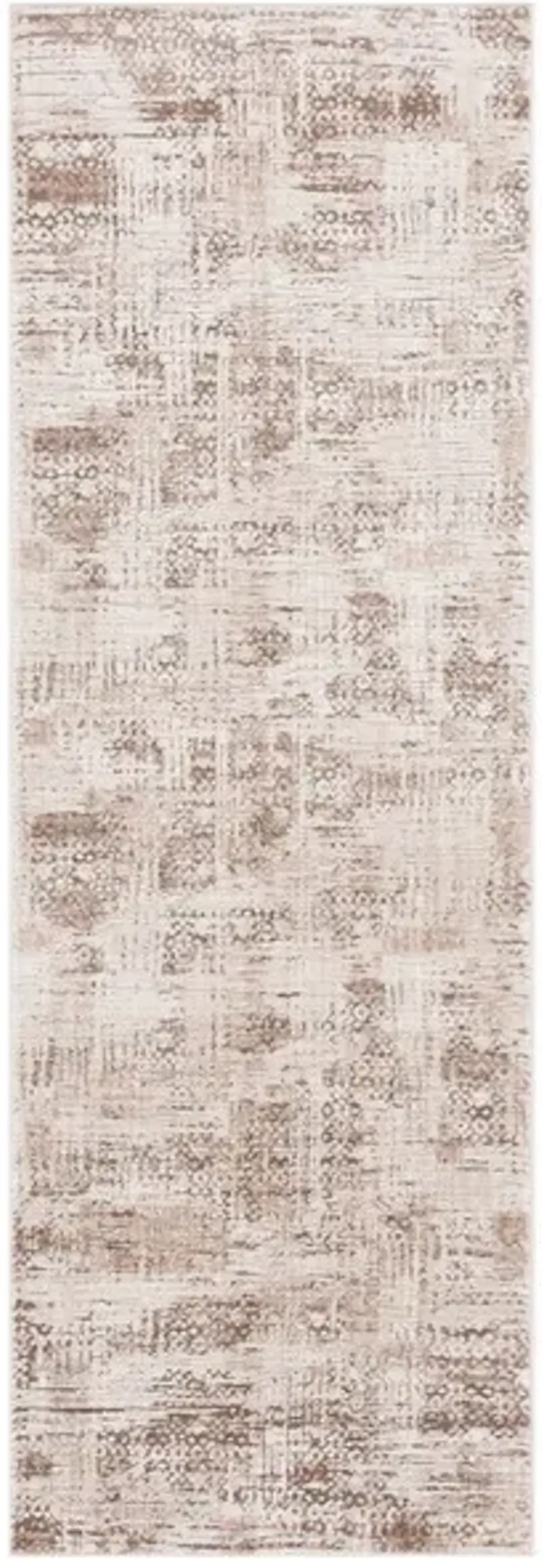 WHISPER 812 Beige 2'-6' X 8' Runner Rug