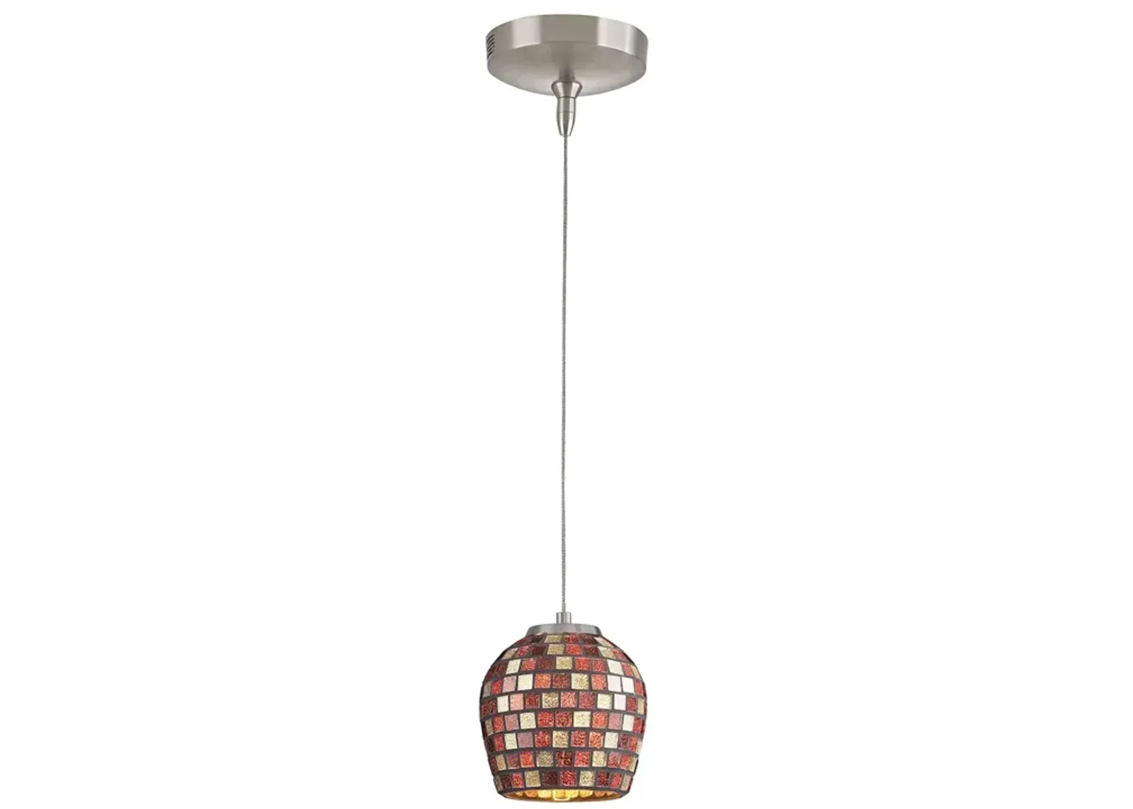 Low Voltage 5'' Wide 1-Light Mini Pendant - Chrome