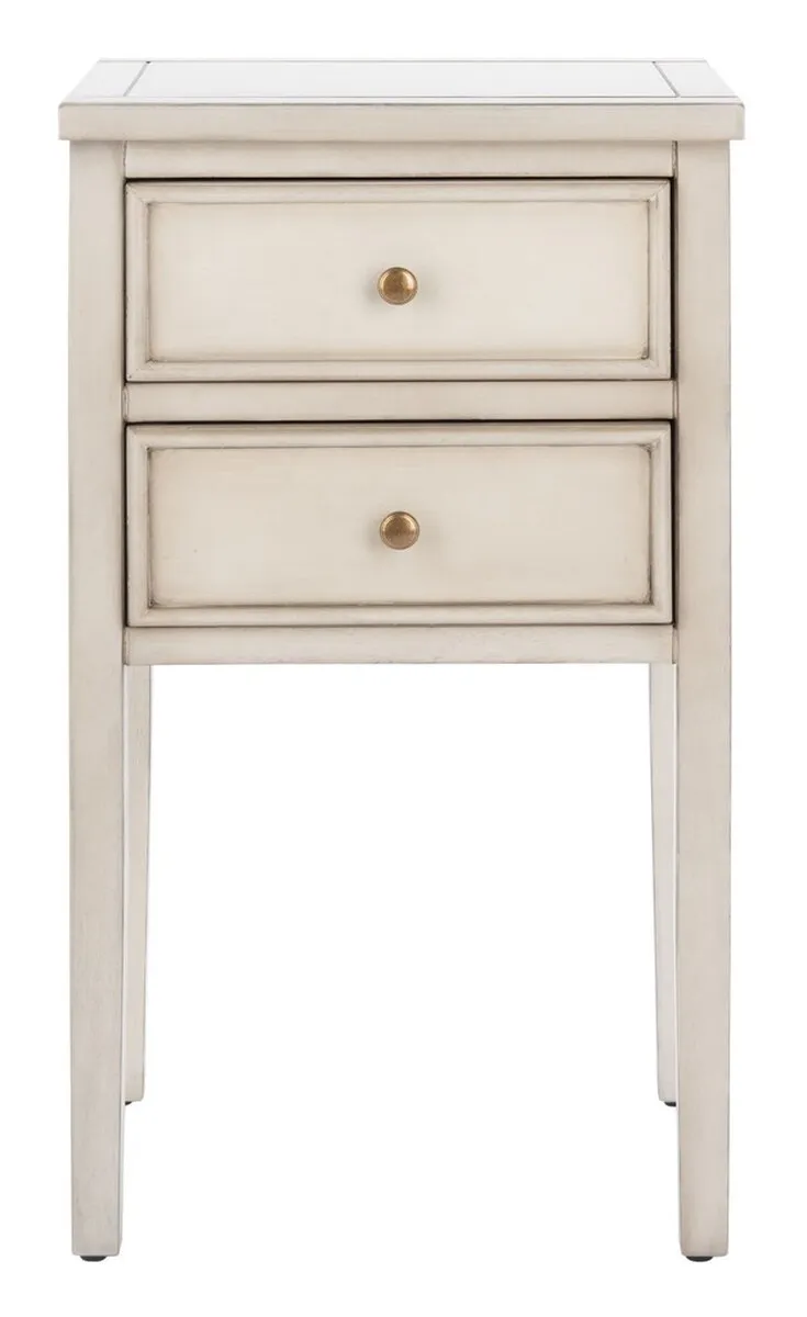 TOBY NIGHTSTAND WITH STORAGE DRAWERS 