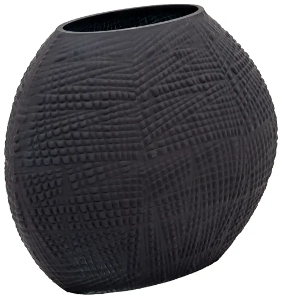 Glass Textured Vase - Small