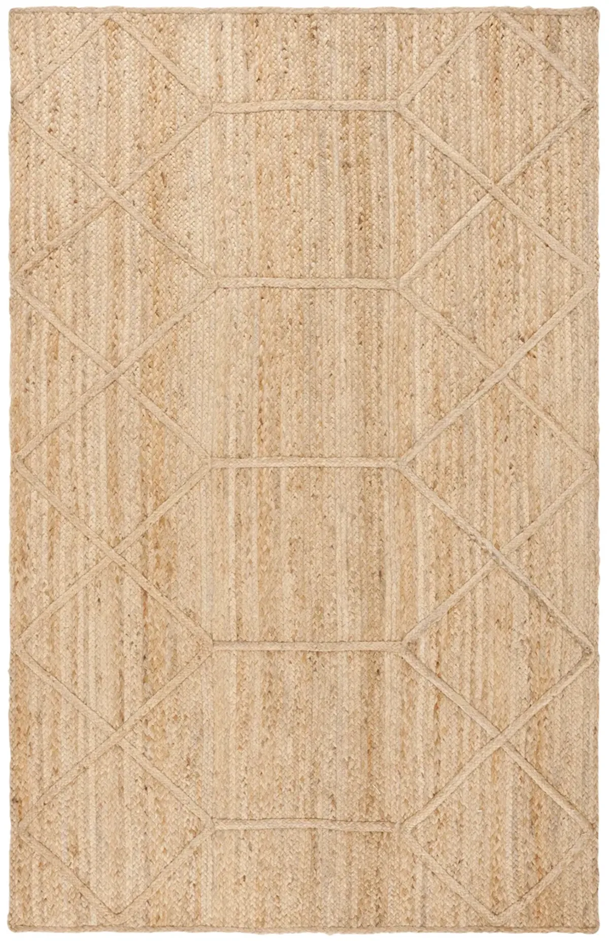 NATURAL FIBER Hand loomed 8' x 10' area rug