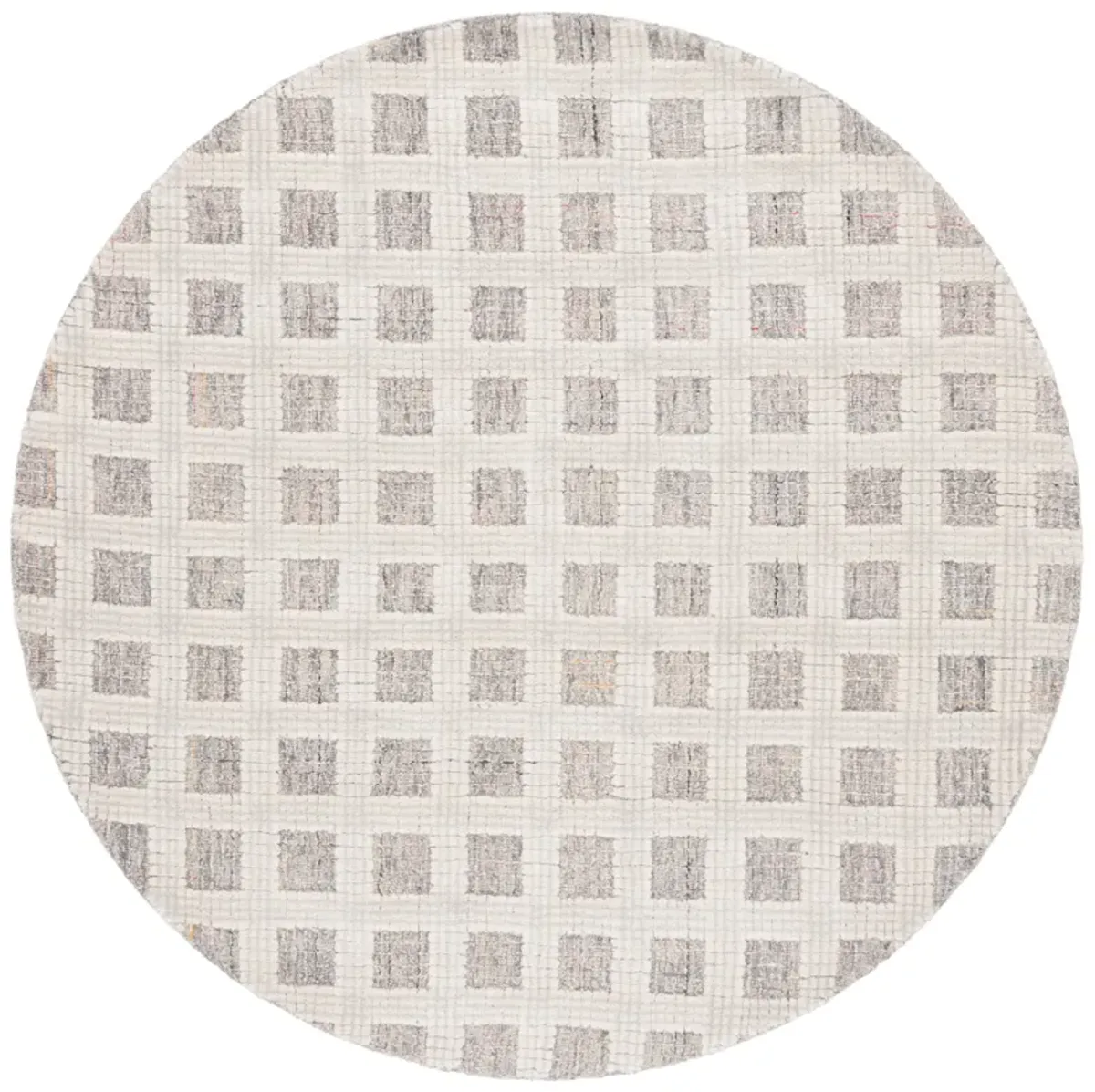 EBONY Hand Tufted 6' x 6' Round area rug