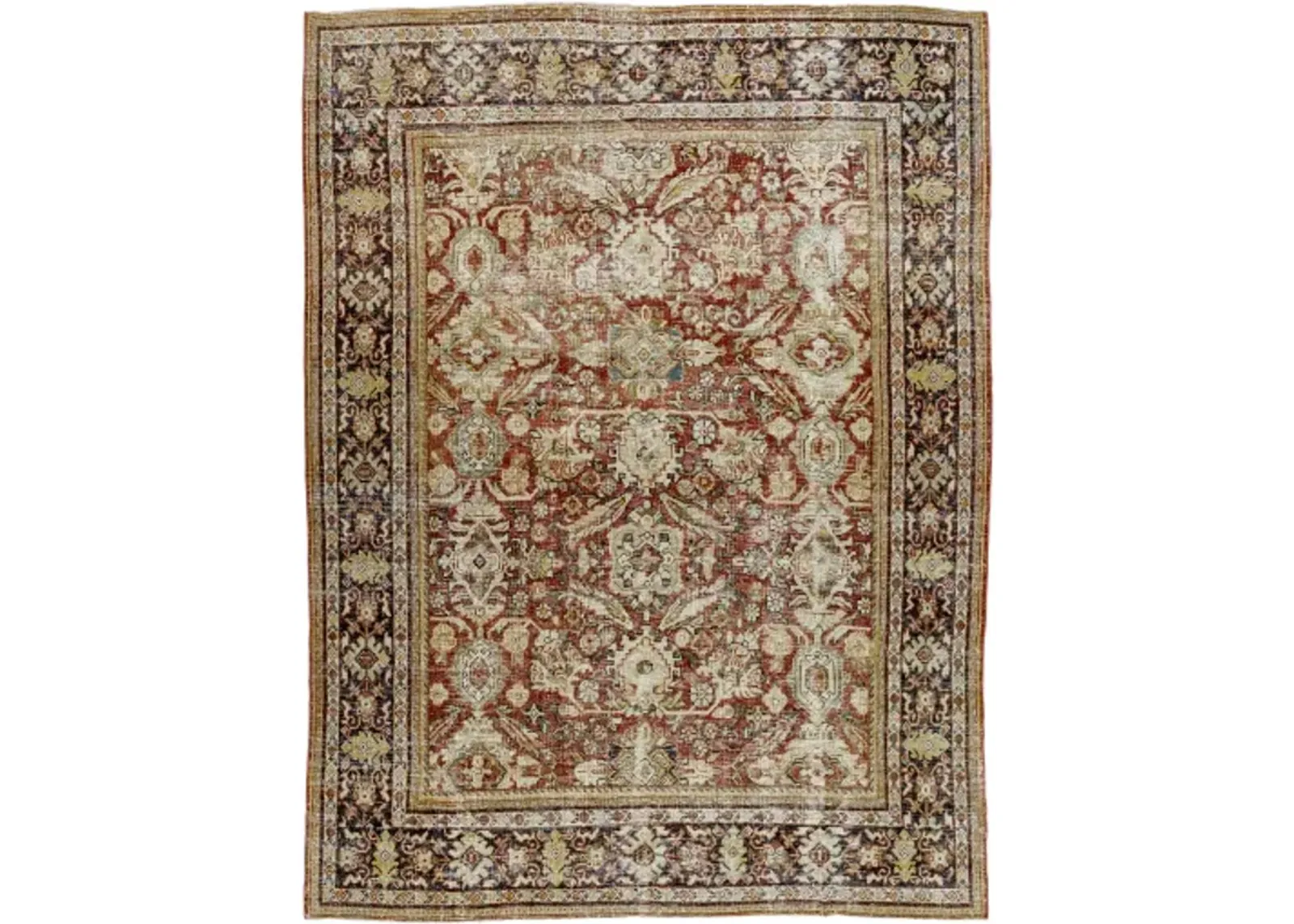 Antique One of a Kind AOOAK-1619 9' x 11'2" Handmade Rug