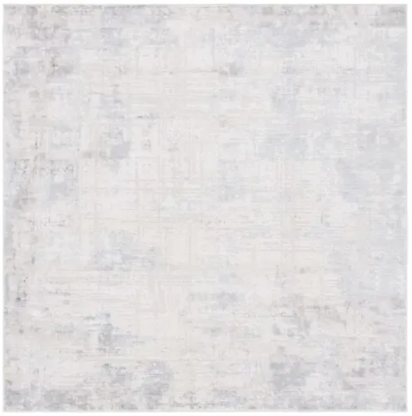HANNA 111 Grey  6'-7' X 6'-7' Square Square Rug