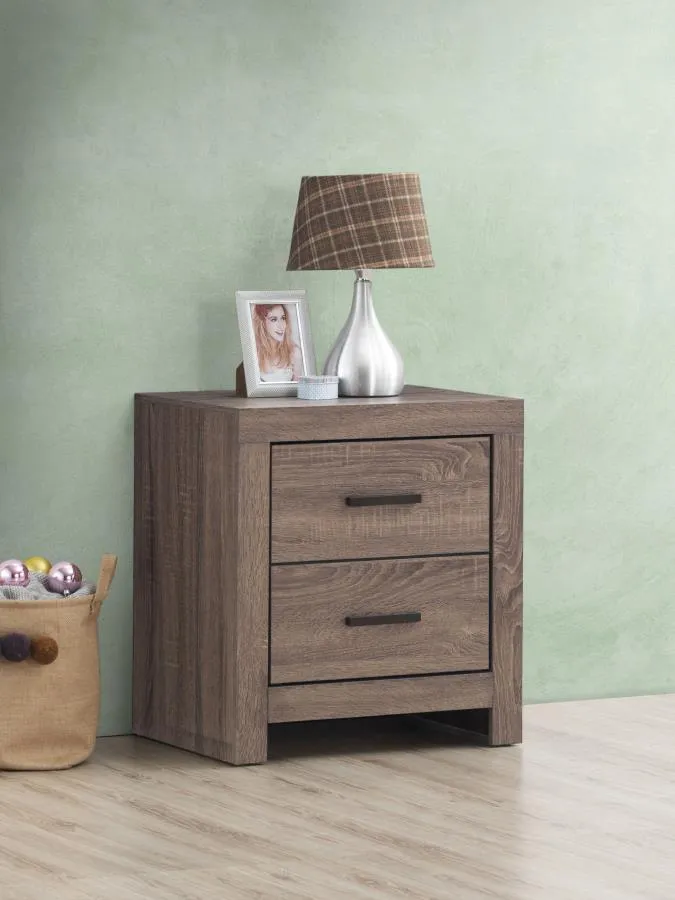 Abbie 2-Drawer Nightstand