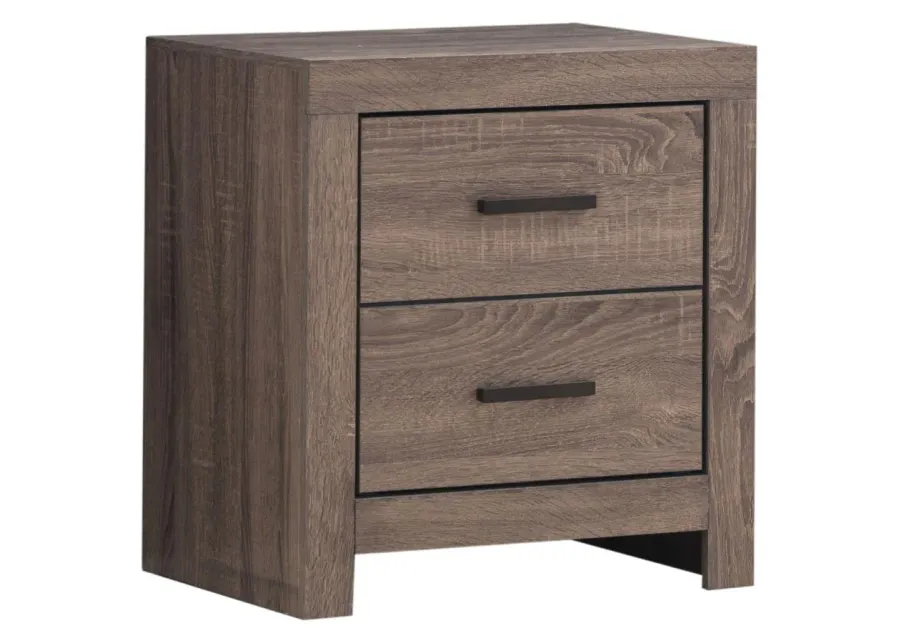 Abbie 2-Drawer Nightstand