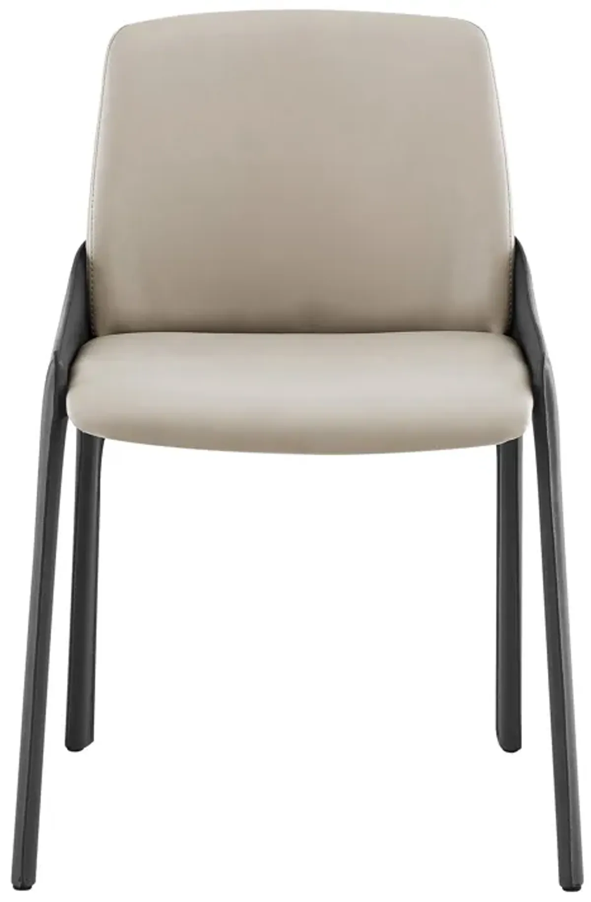 Vilante Side Chair in Light Gray and Gray