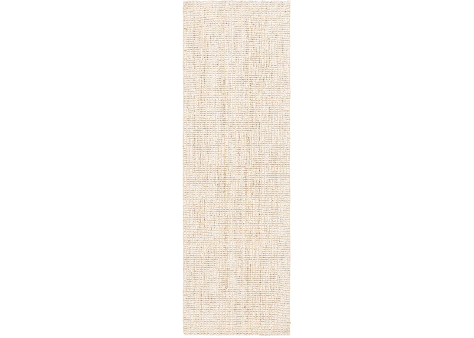 NATURAL FIBER 576 BLEACH  2'-6' x 8' Runner Rug