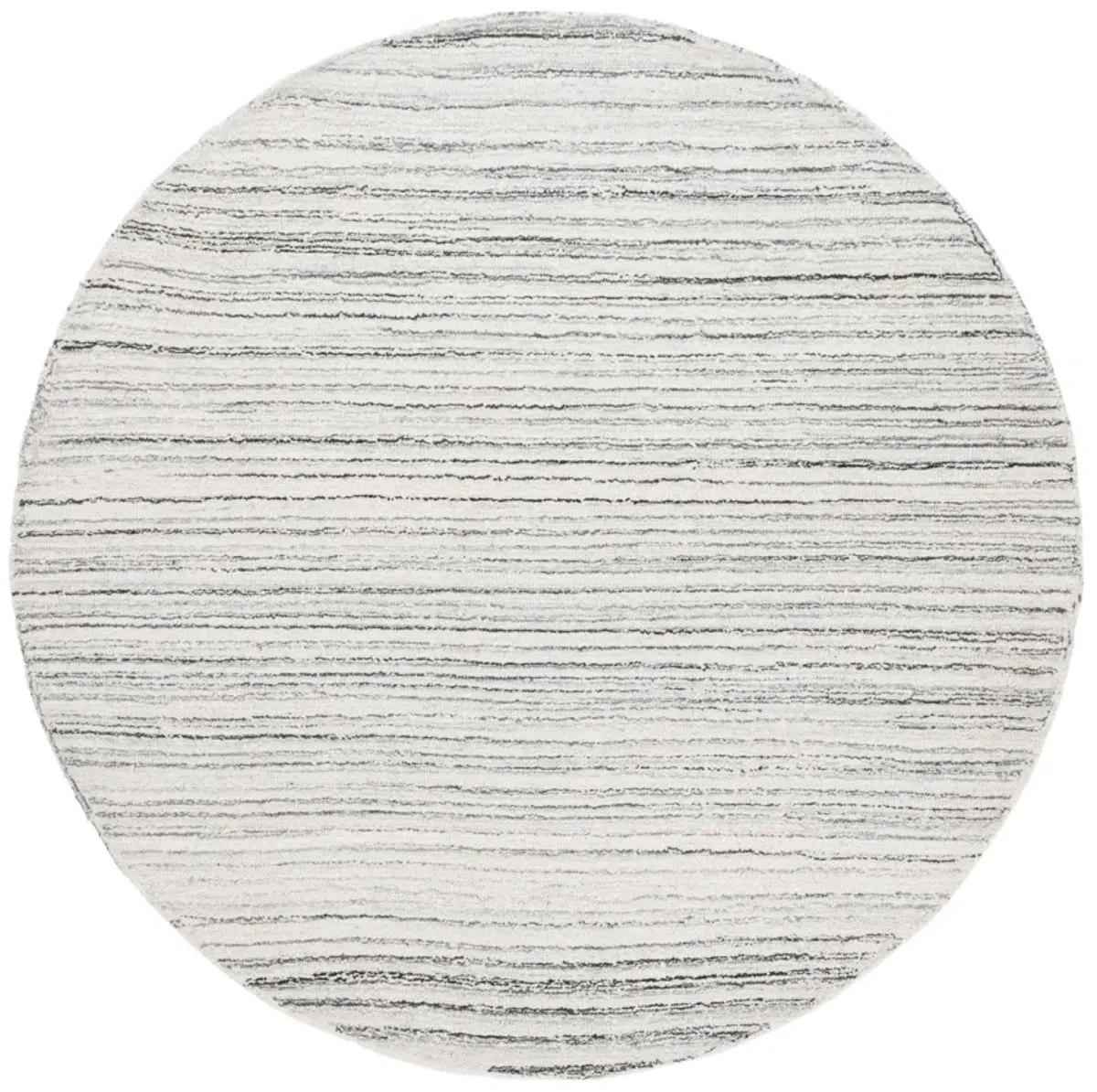 EBONY Hand Tufted 6' x 6' Round area rug