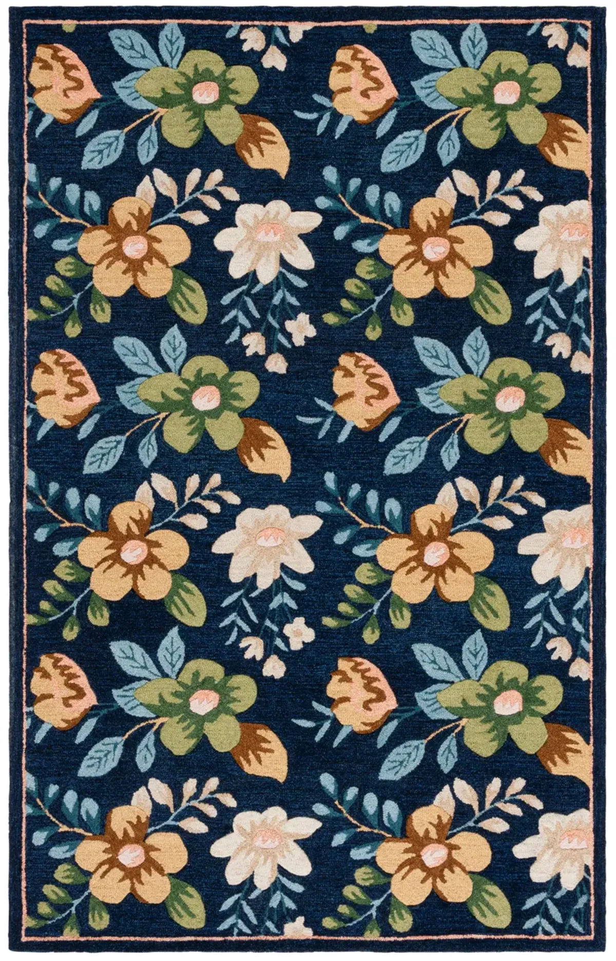 BLOSSOM Hand Tufted 4' x 6' area rug
