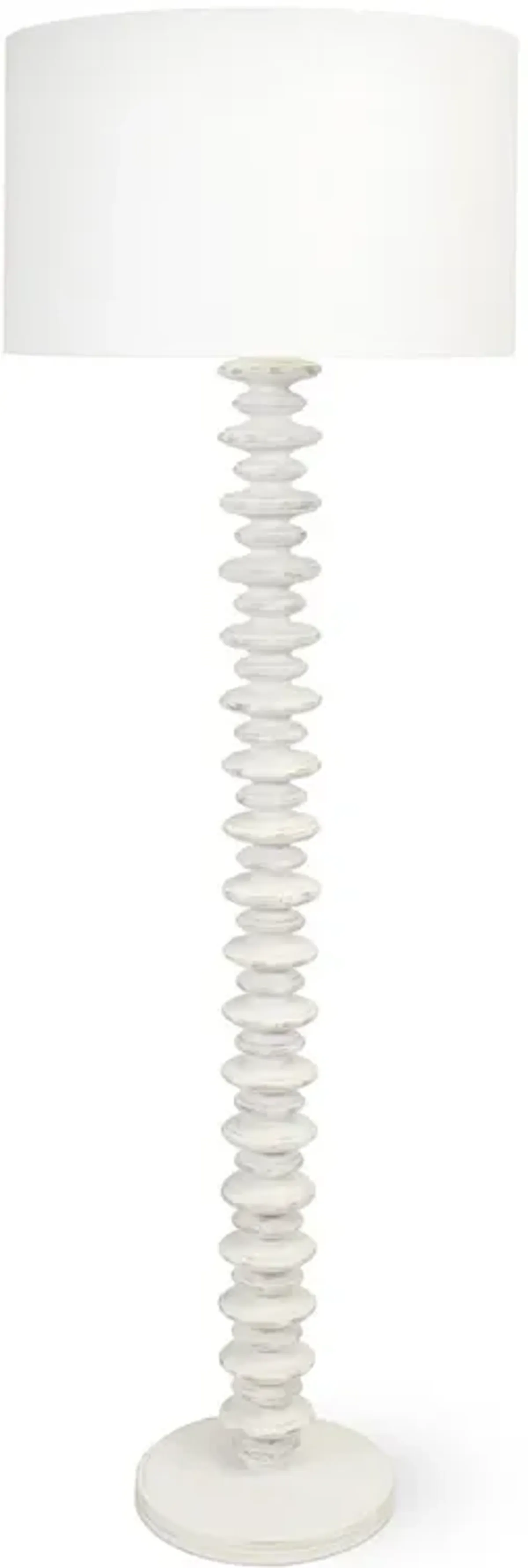 Fishbone Floor Lamp (White)