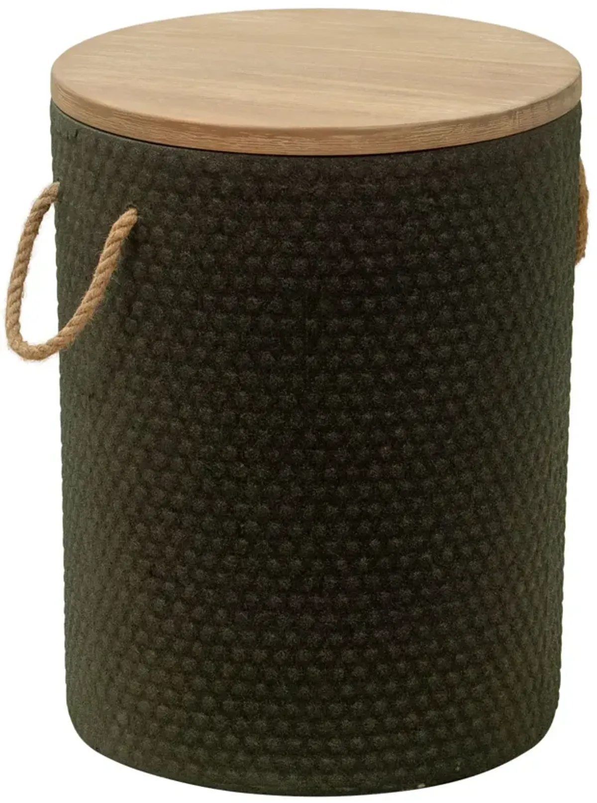 Beban Side Table Natural & Black