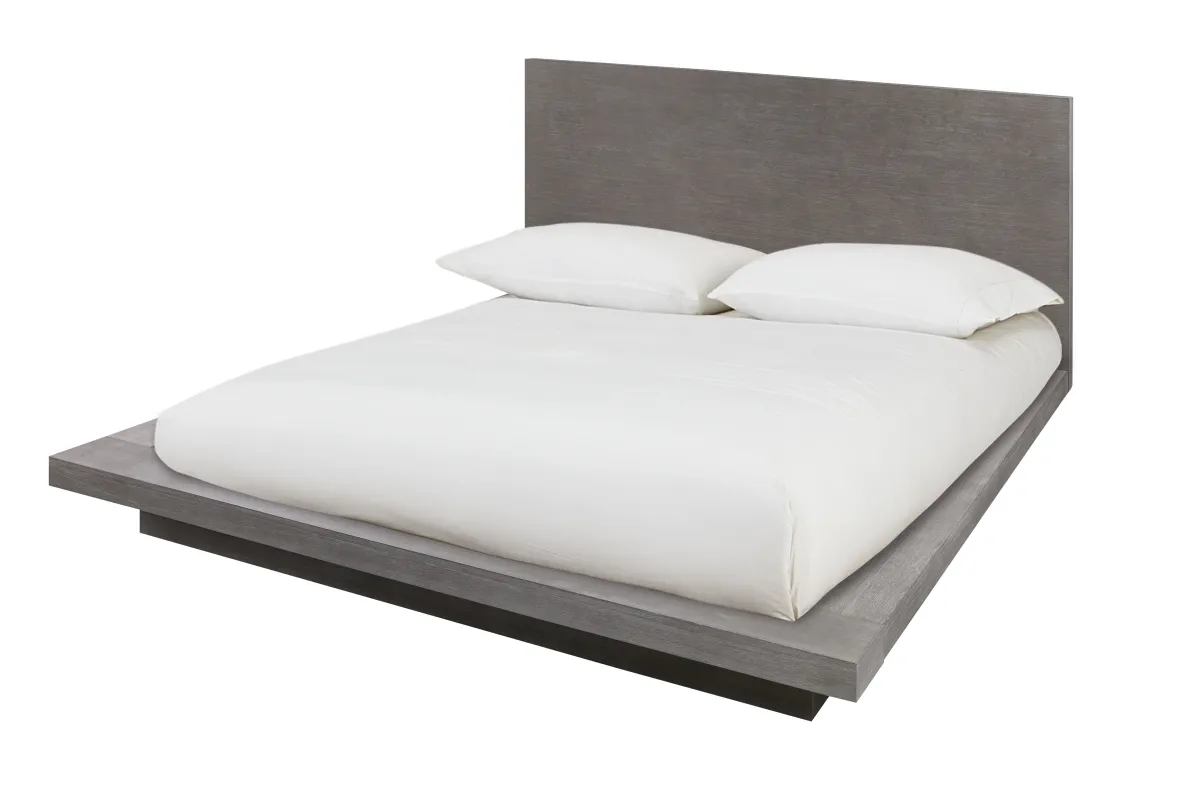 Melbourne Queen-Size Panel Bed In Mineral