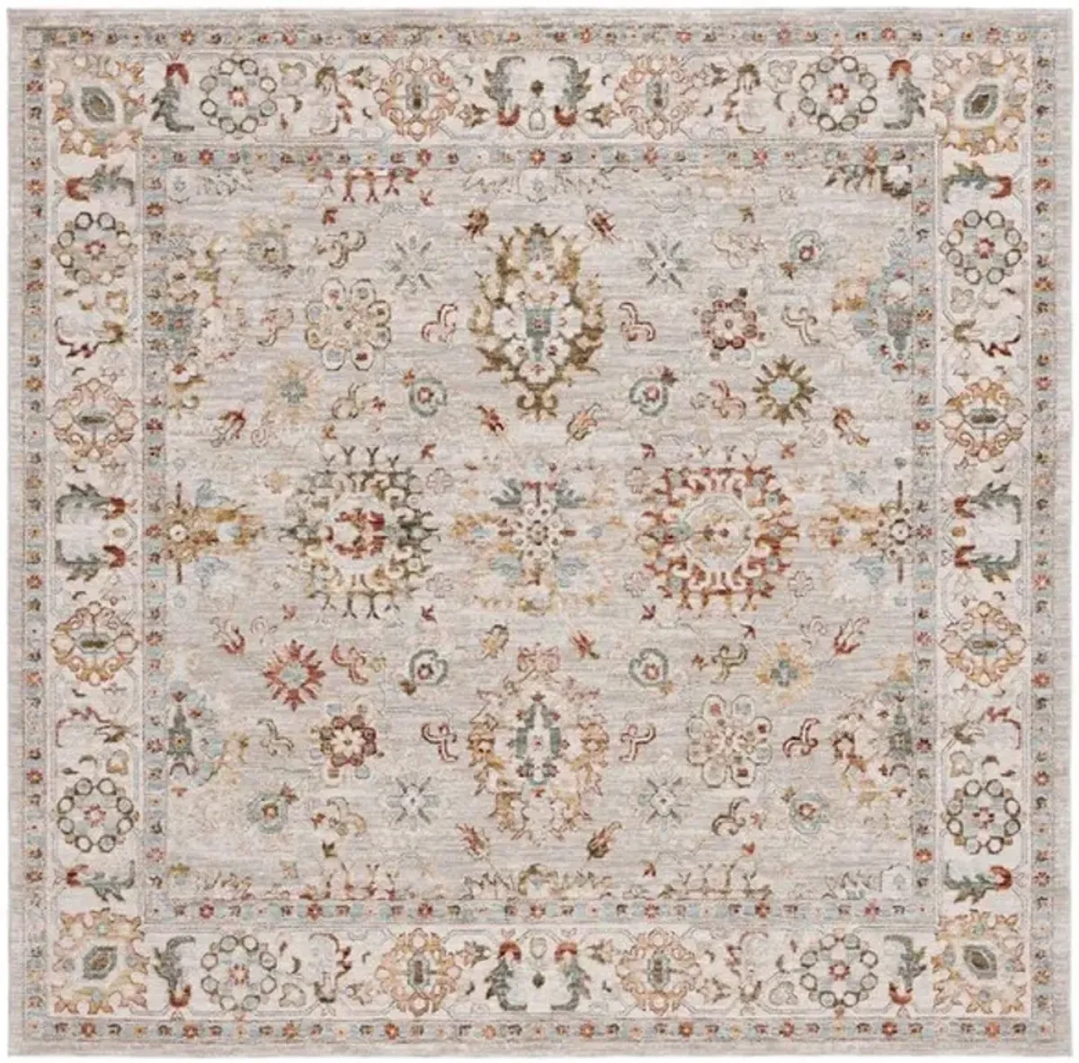 HAMILTON 112 Grey  6'-7' X 6'-7' Square Square Rug
