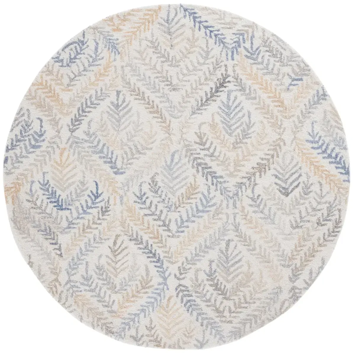 RENEWAL Hand Tufted 6' x 6' Round area rug