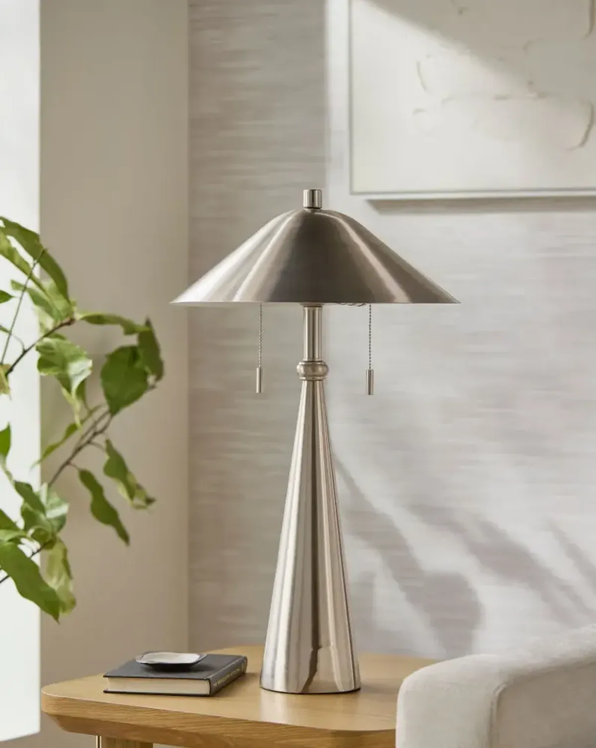 Tamago TMG-001 26"H x 15"W x 17"D Accent Table Lamp