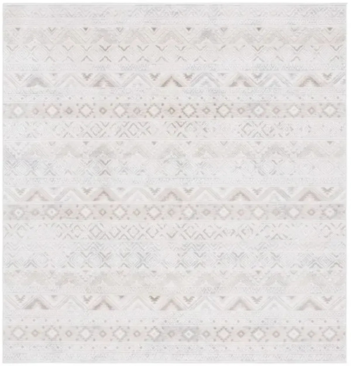 HANNA 100 Beige 6'-7' X 6'-7' Square Square Rug