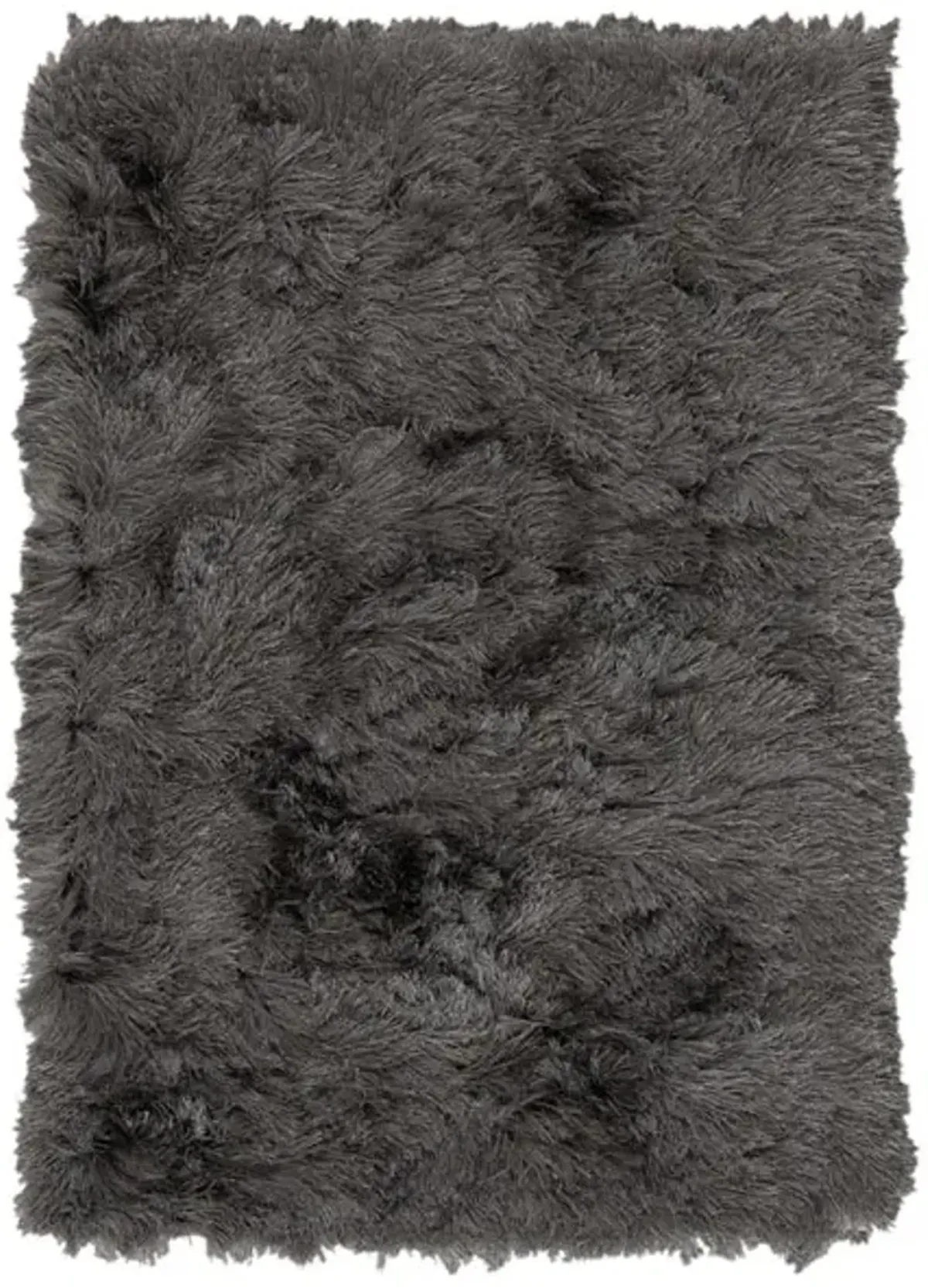 PARIS SHAG Grey 2' X 3' Accent Rug