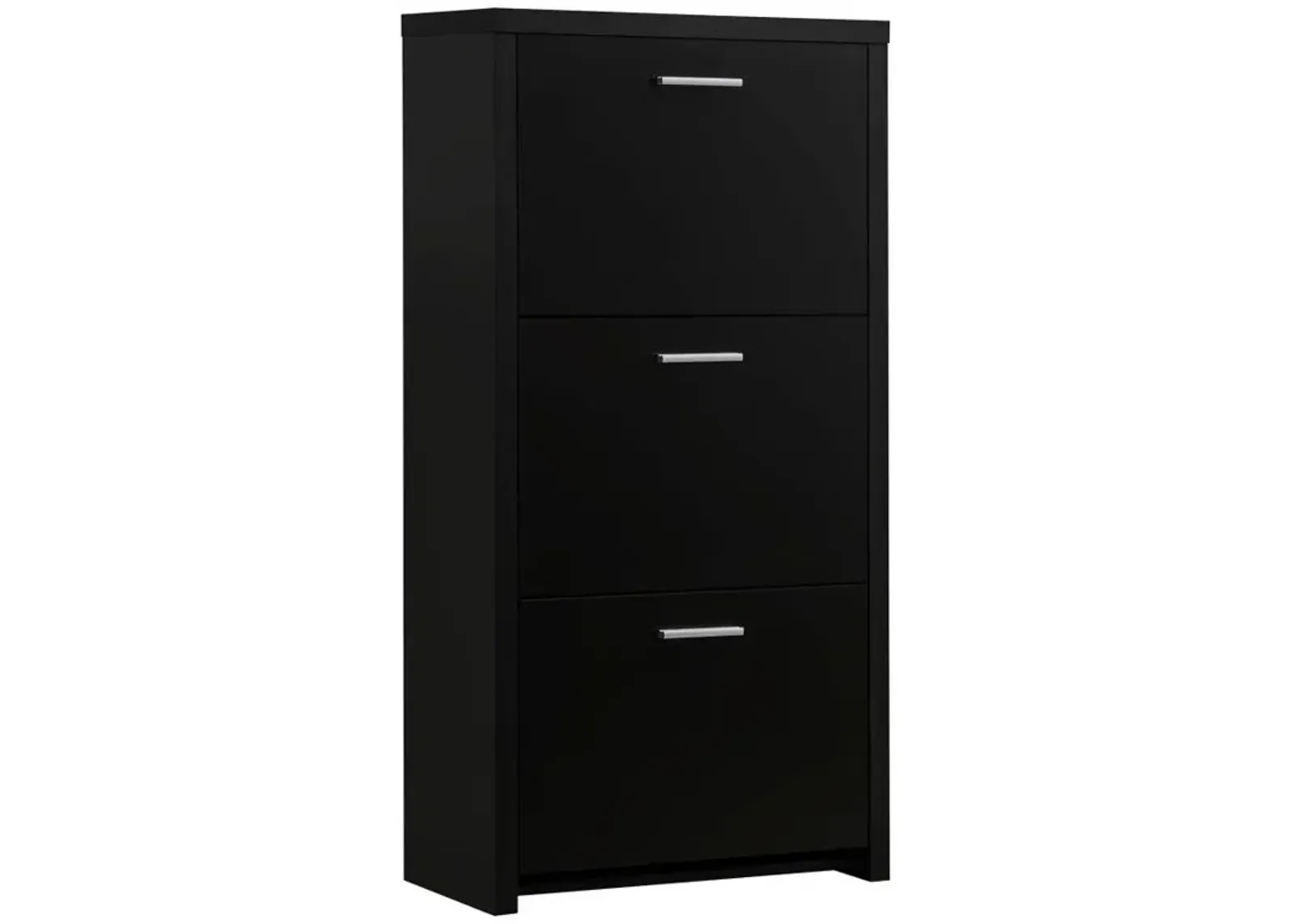 Vivian 3-drawer Shoe Cabinet Black