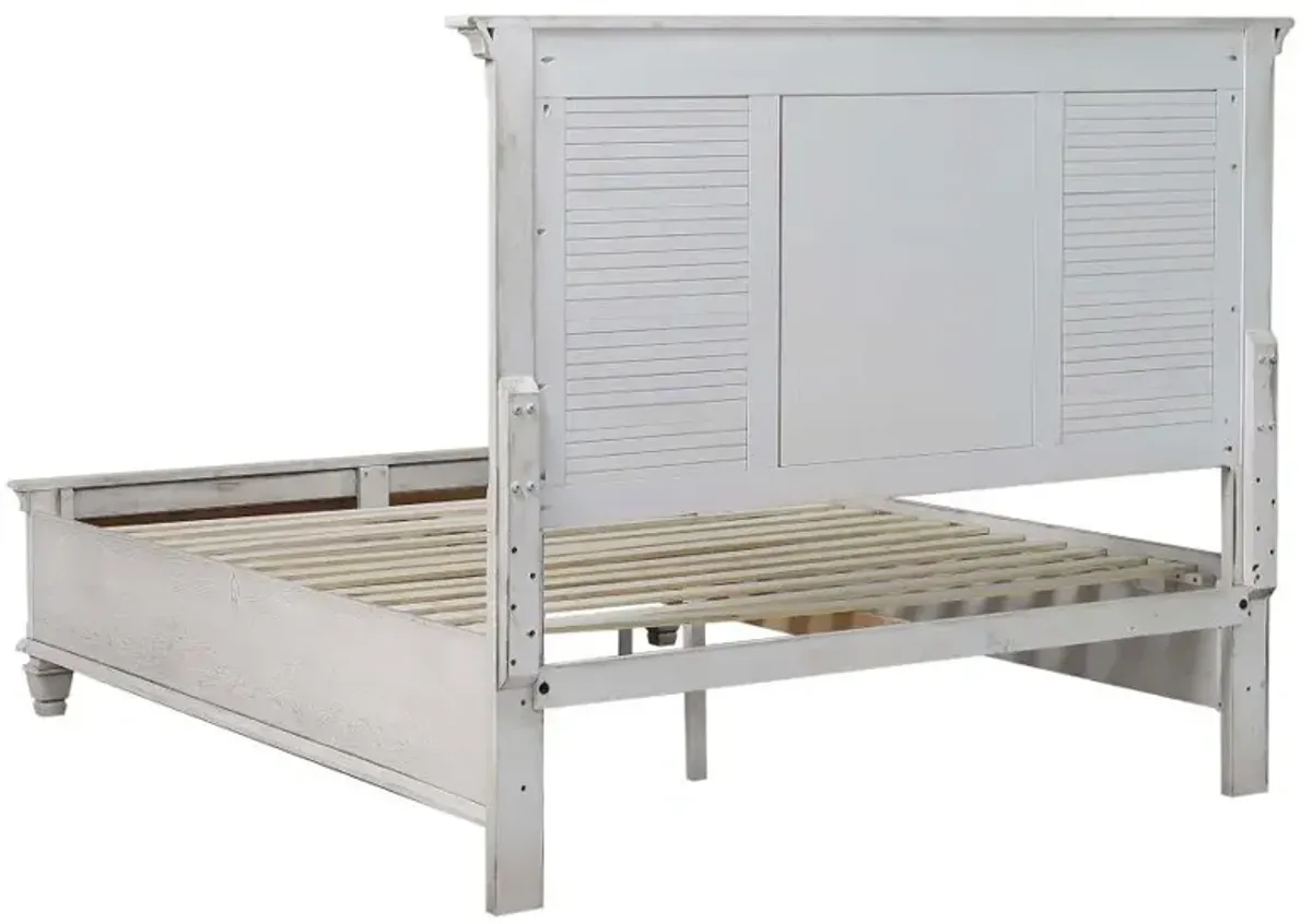 Franco California King Storage Bed Antique White