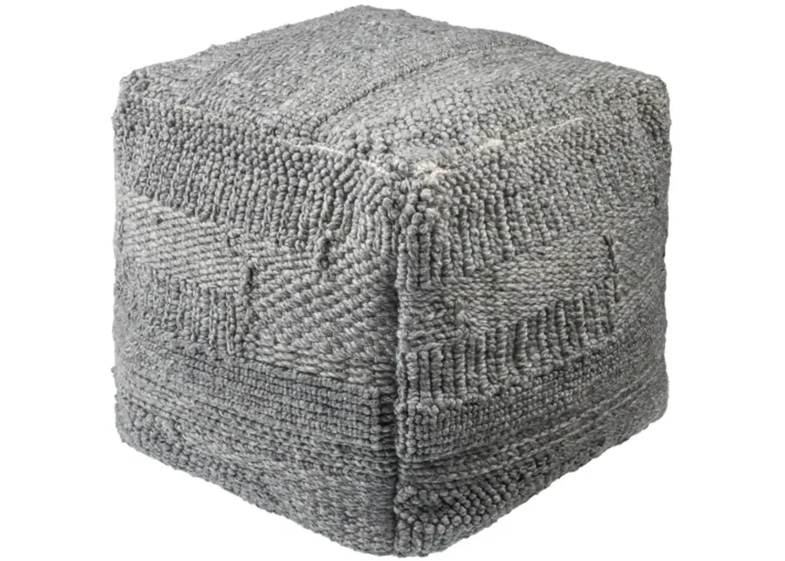 Gabon GNPF-001 18"H x 18"W x 18"D Pouf