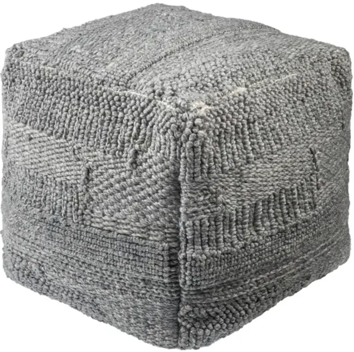 Gabon GNPF-001 18"H x 18"W x 18"D Pouf