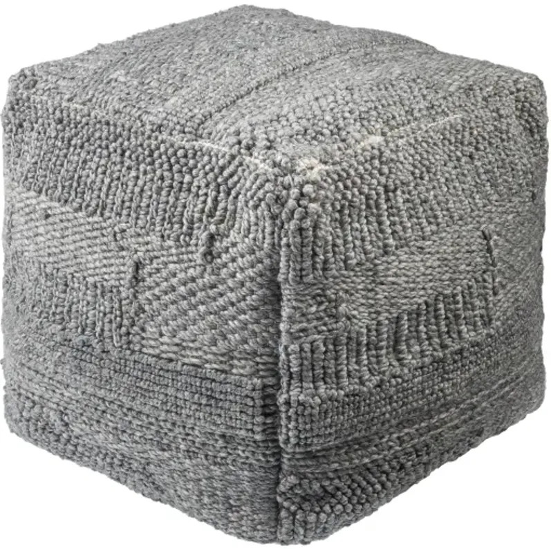 Gabon GNPF-001 18"H x 18"W x 18"D Pouf