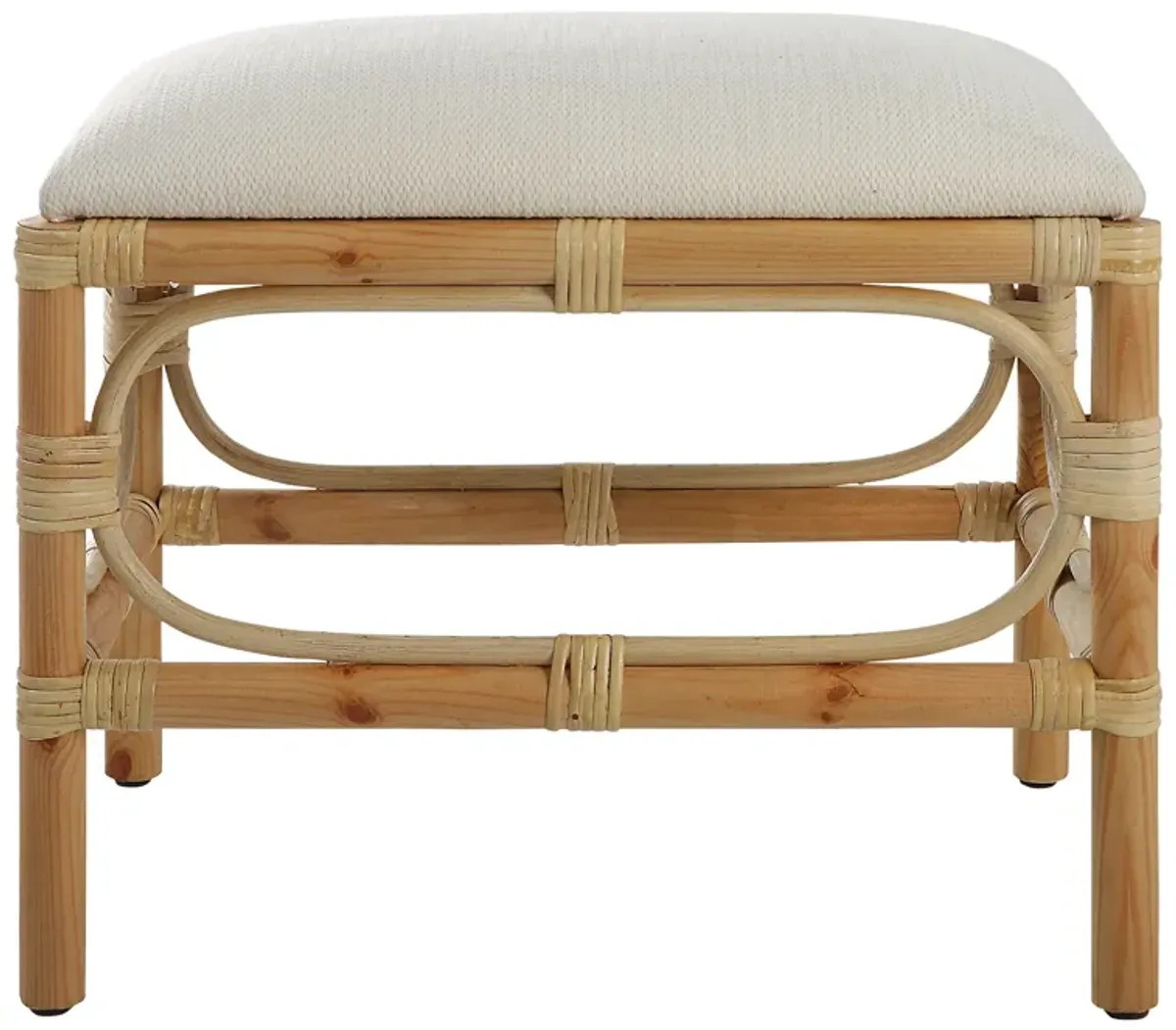 Laguna Small White Bench