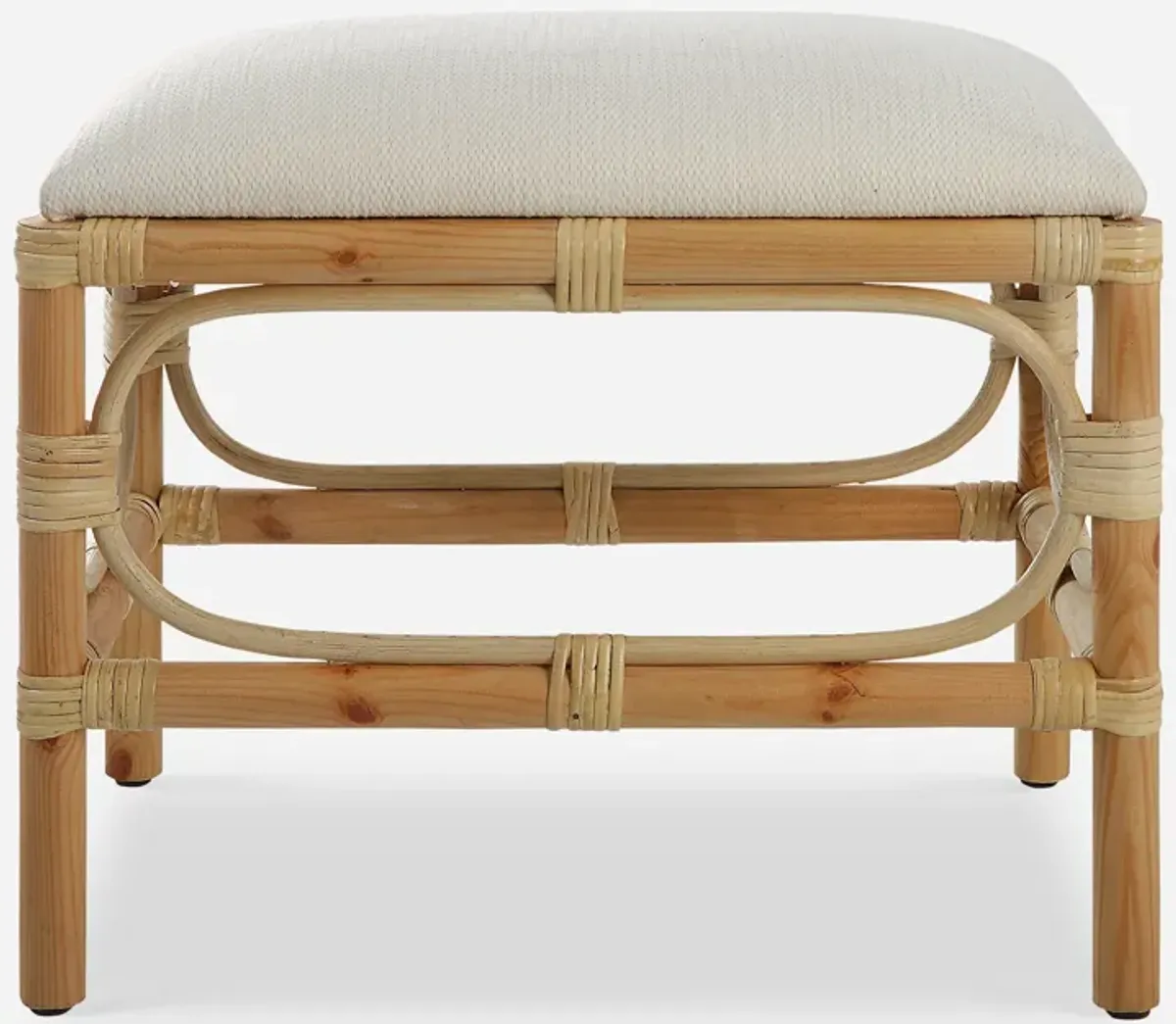 Laguna Small White Bench