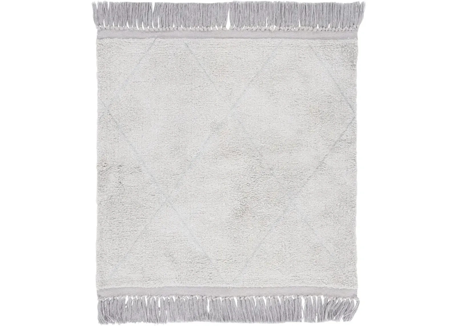 EASY CARE 213 GREY 6' x 6' Square Square Rug